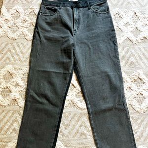 Two Tone Womens Straight Leg Jean